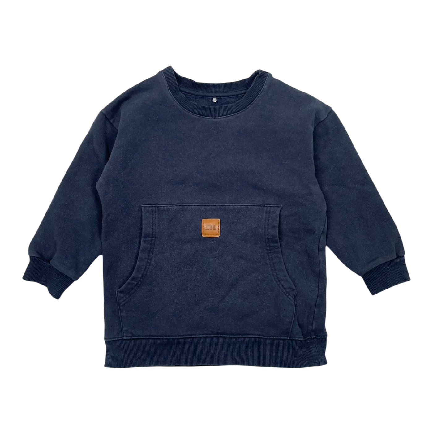 Metsola basic sweatshirt, midnight blue | 98/104cm