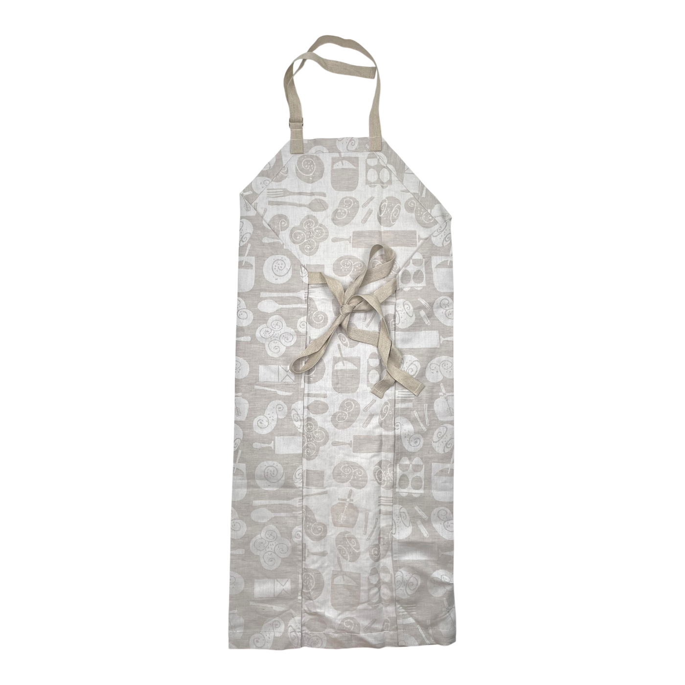 Lapuan Kankurit vehnäset apron, white/sand | onesize