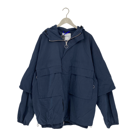 Embassy of Bricks and Logs tuby utility jacket, navy blue | unisex L