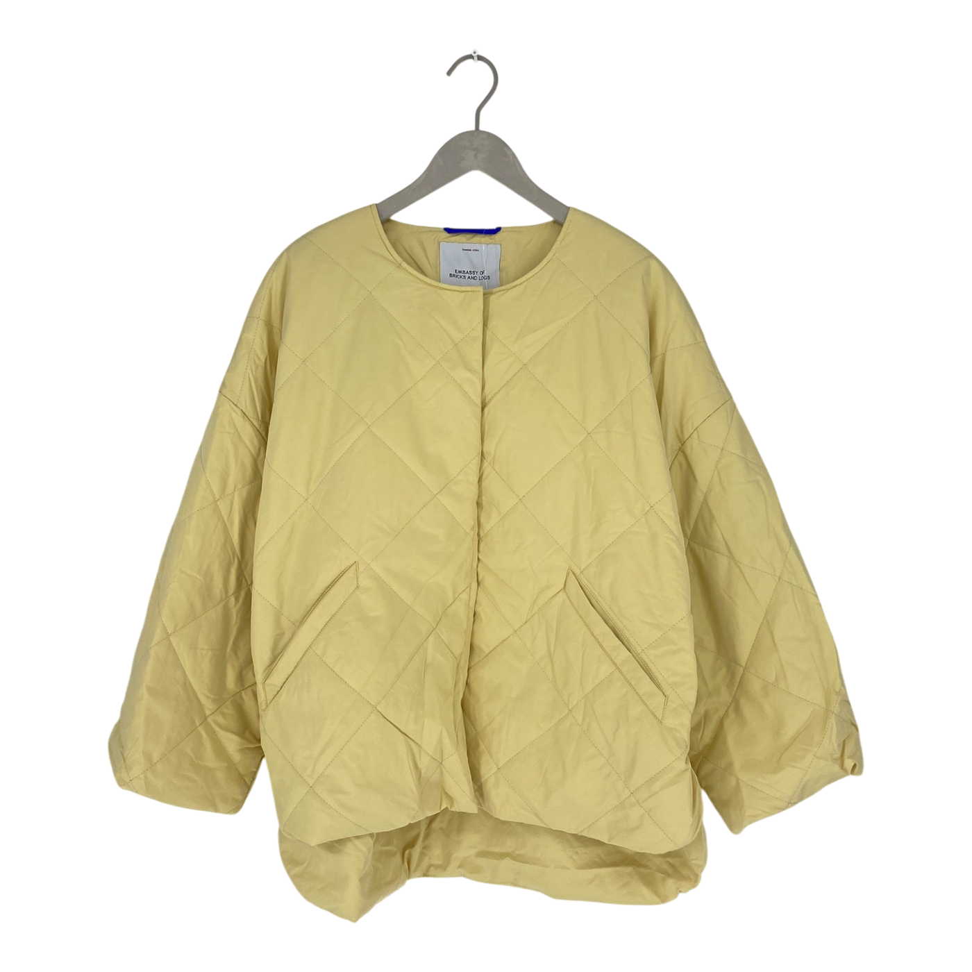 Embassy of Bricks and Logs monza puffer jacket, light yellow | woman M