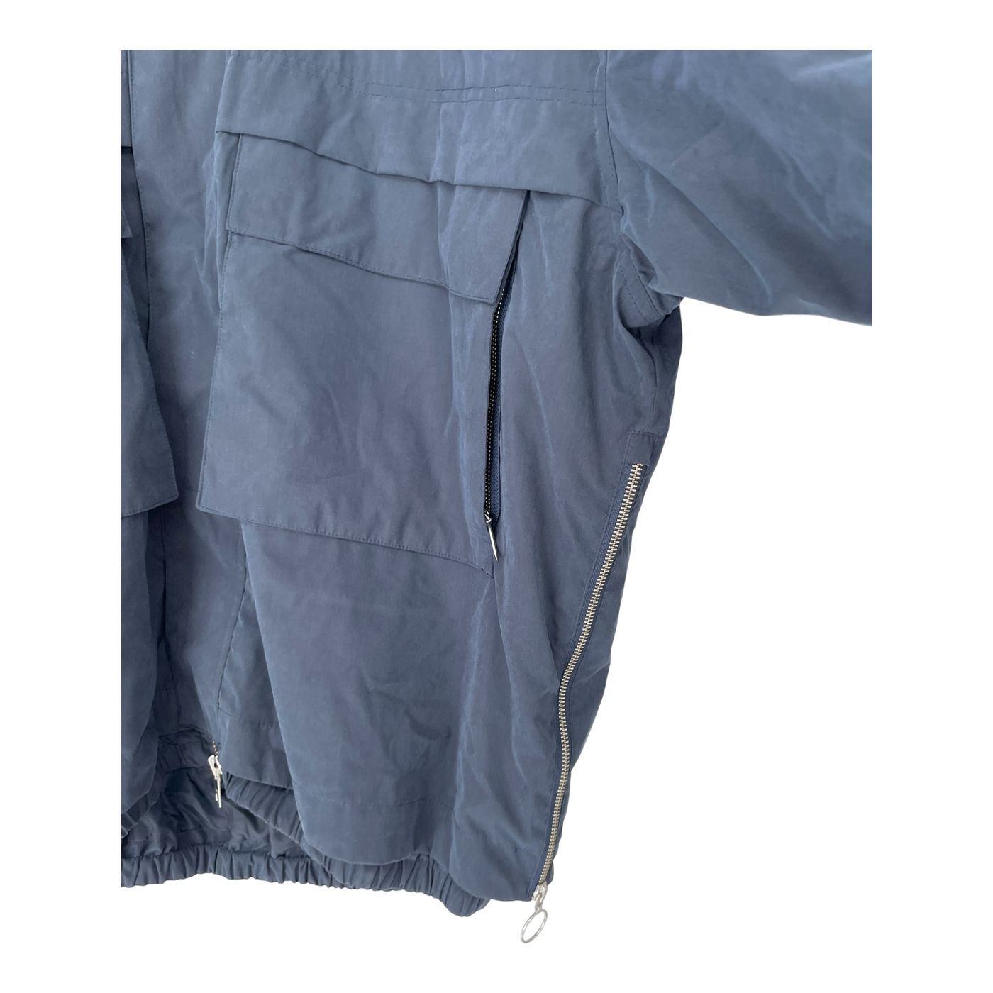 Embassy of Bricks and Logs tuby utility jacket, navy blue | unisex L