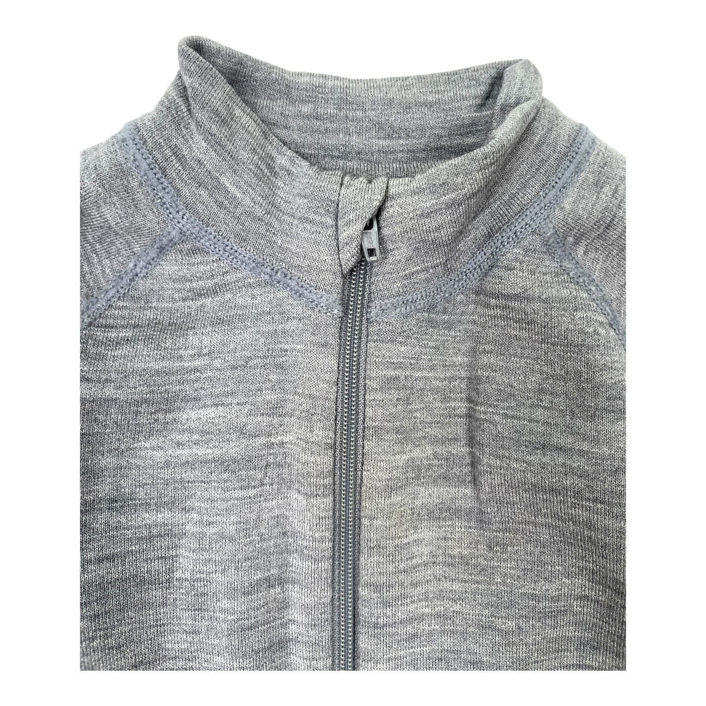 Polarn O. Pyret merino overall, grey | 80cm