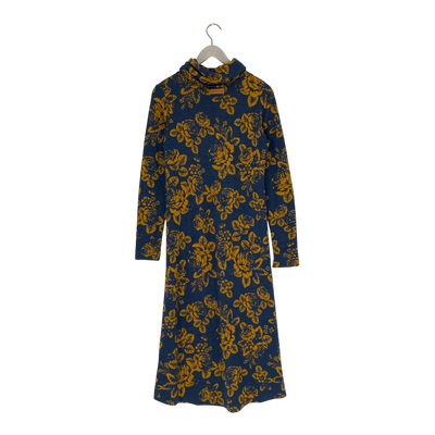 Ommellinen merino dress, babushka roses | woman M