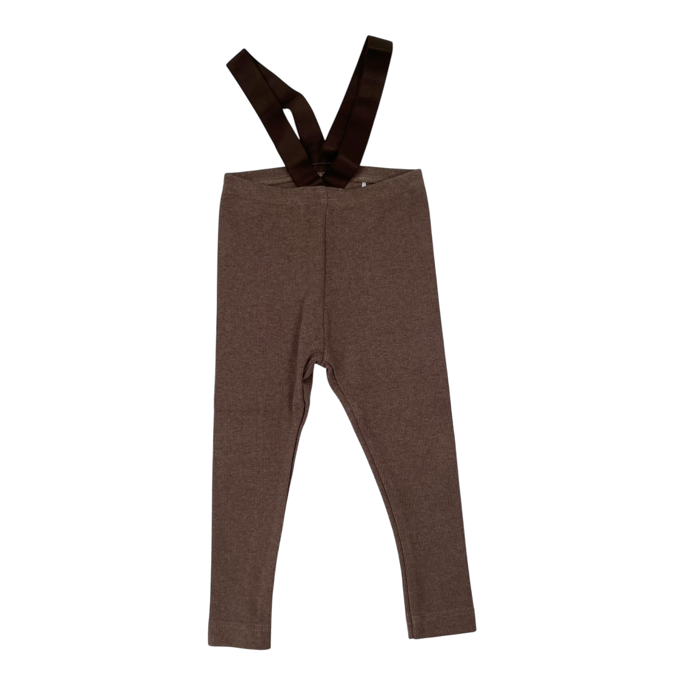 Metsola rib brace leggings, brown | 86/92cm