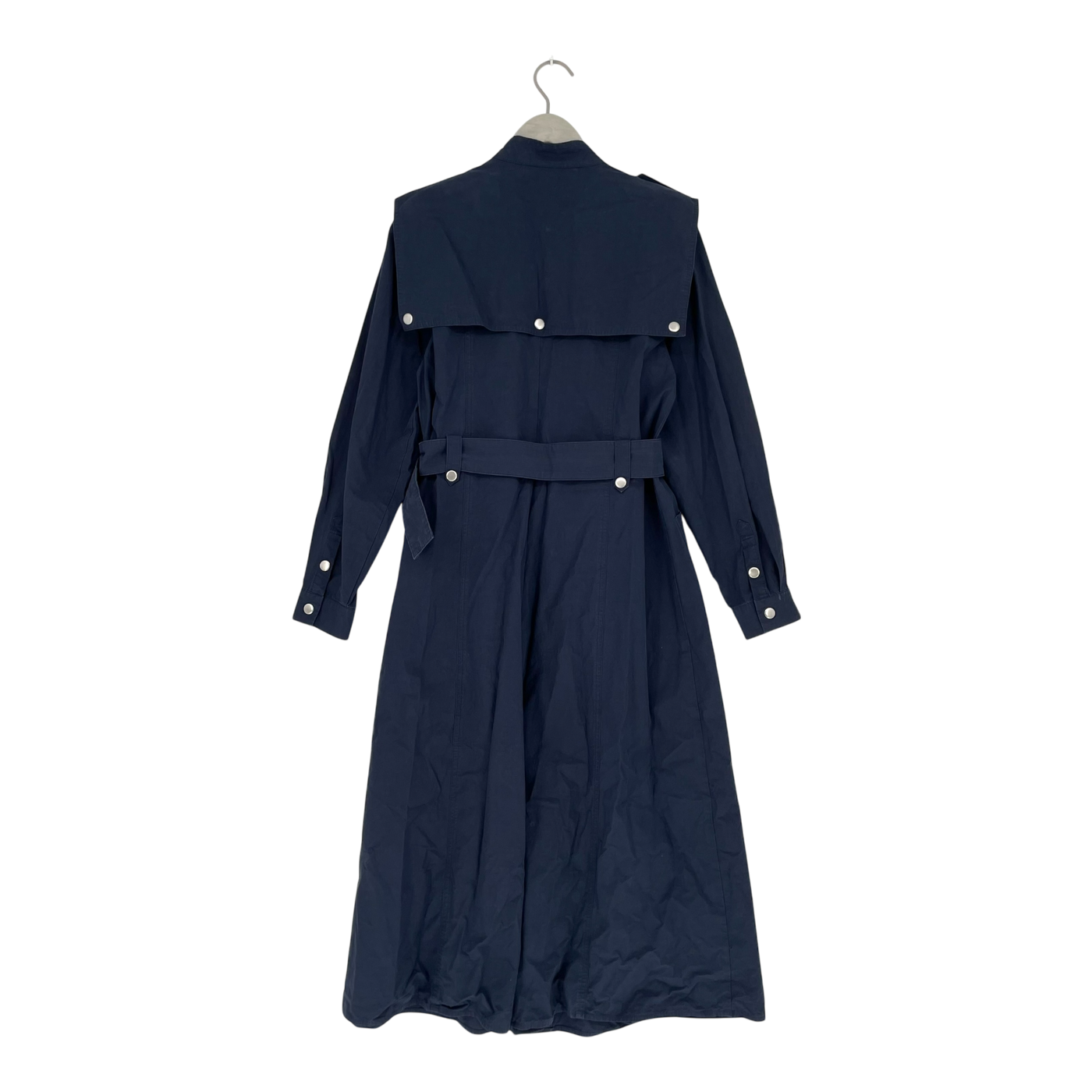Gestuz trench coat, midnight blue | woman