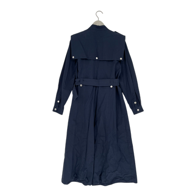 Gestuz trench coat, midnight blue | woman