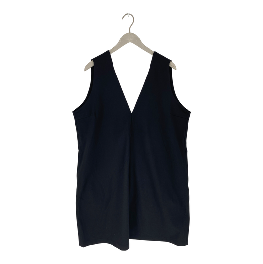 R-Collection beata wool mix dress, black | woman XL