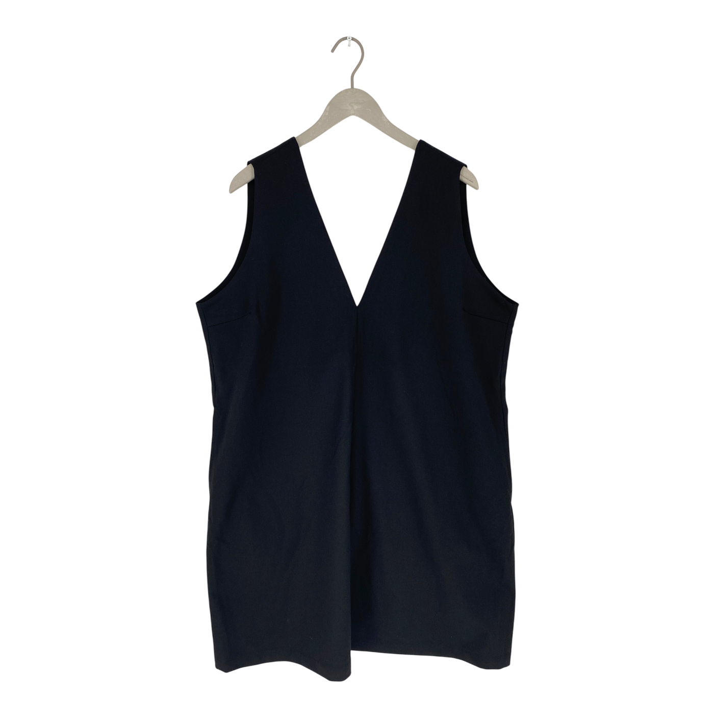 R-Collection beata wool mix dress, black | woman XL