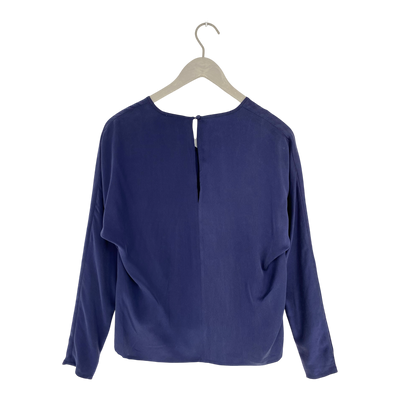 Studio Heijne revolution silk shirt, blue | woman S