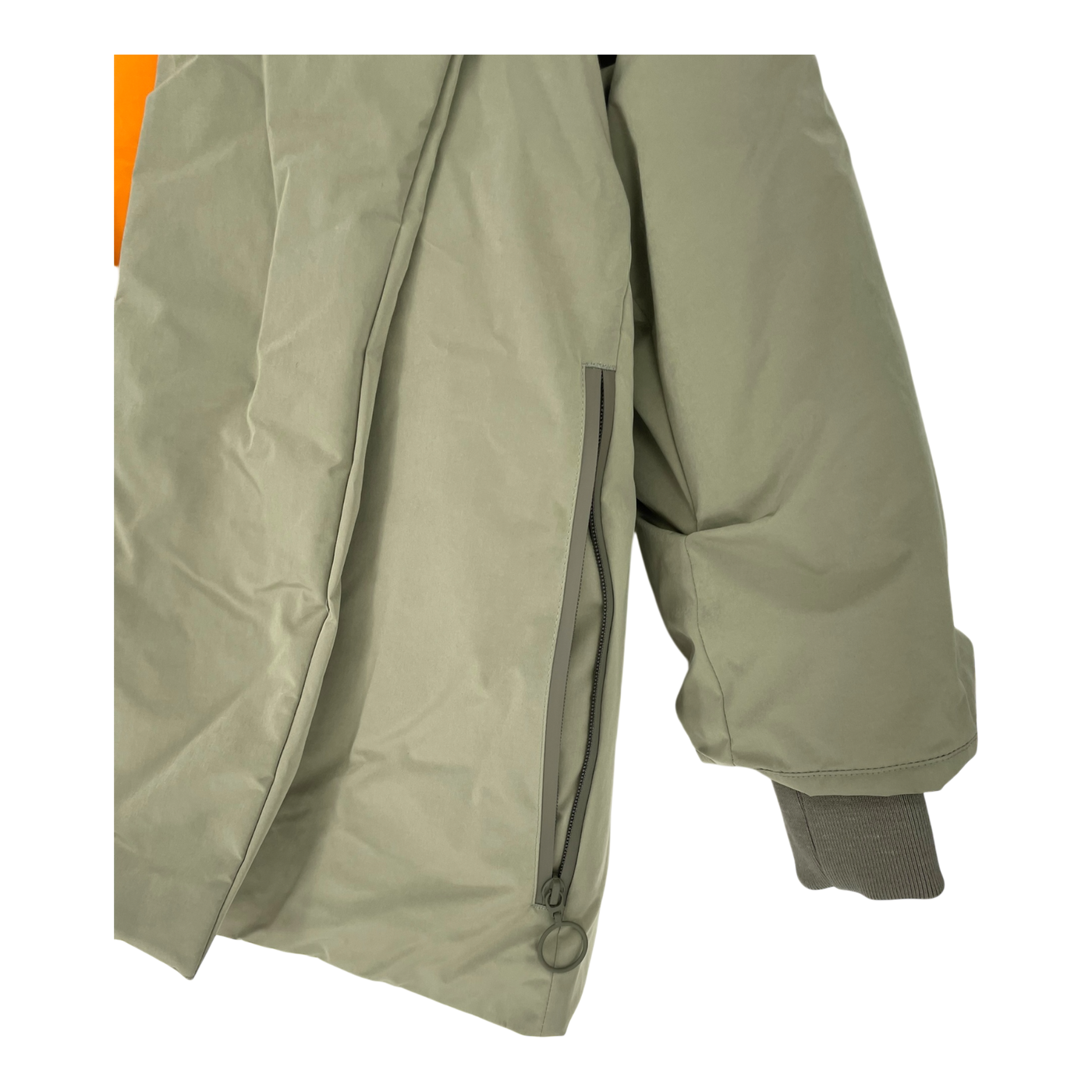 Embassy of Bricks and Logs avalon puffer jacket, pale olive | unisex S