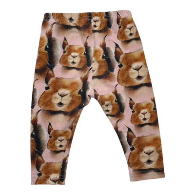 Metsola leggings, squirrel | 74/80cm