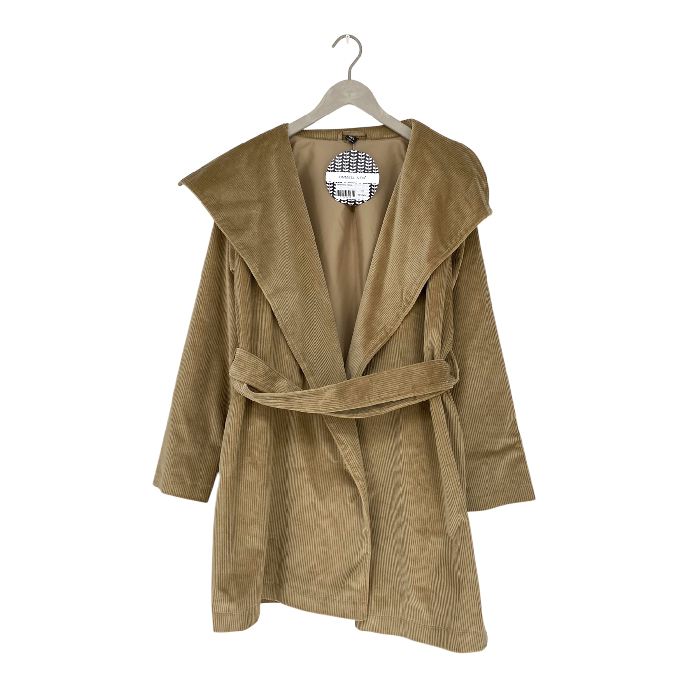 Ommellinen corduroy jacket, sand | woman M/L
