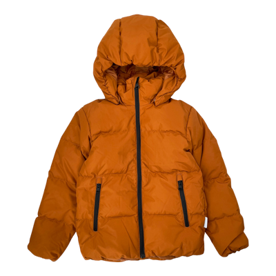 Reima paimio down winter jacket, rust | 134cm