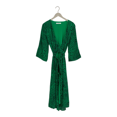 Gestuz loui wrap dress, lime | woman 38