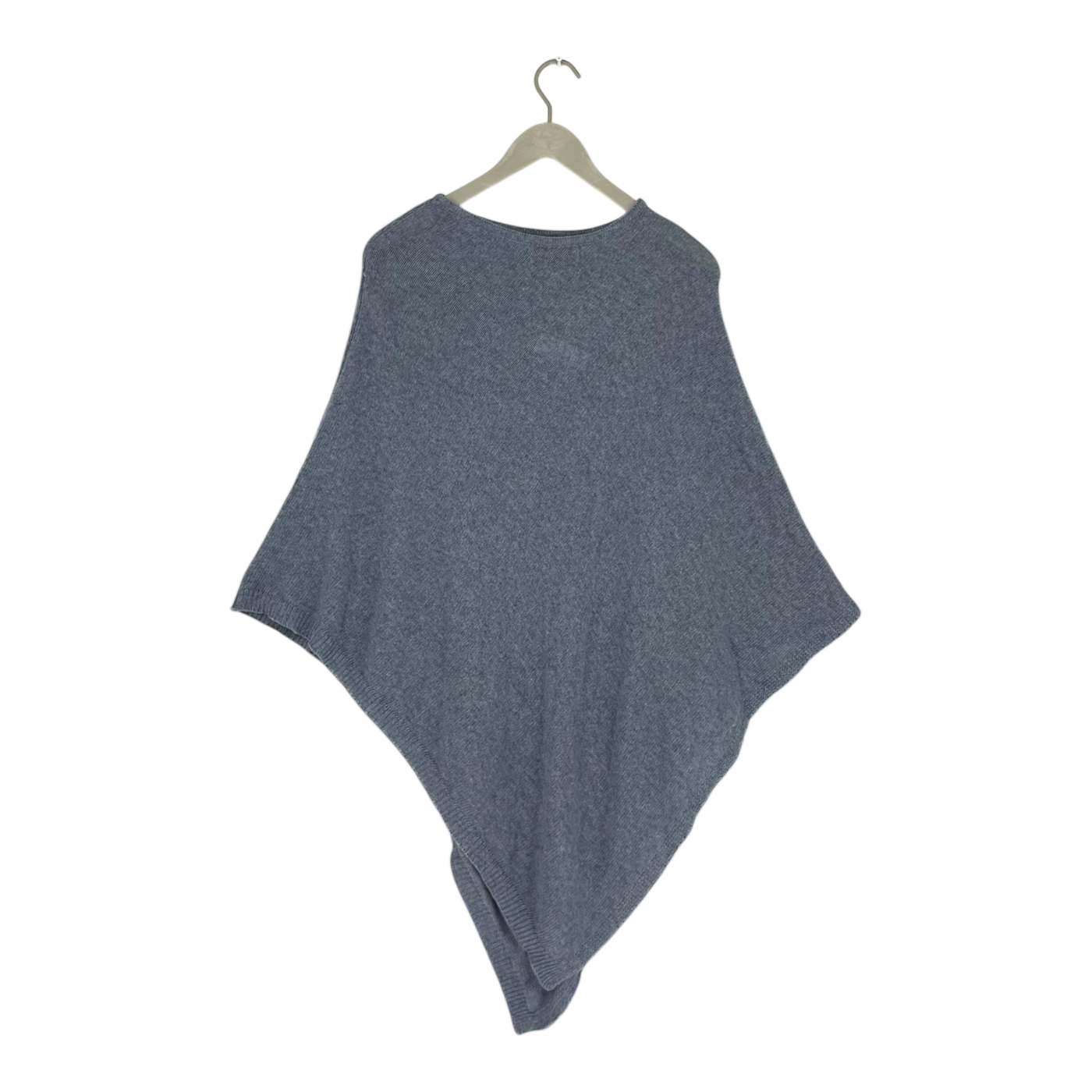 Bypias cashmere poncho, blue | onesize