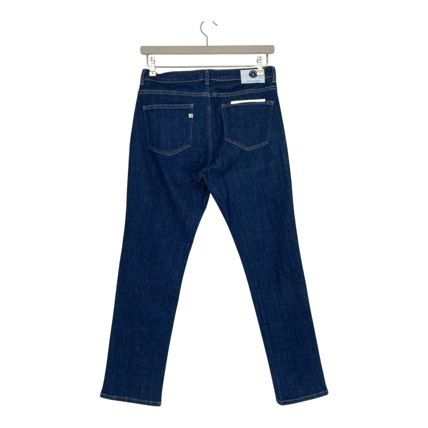 Mud Jeans Faye low slim jeans, dark blue | woman 32/30