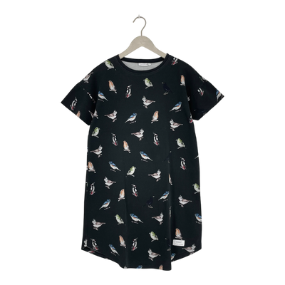 Riva Clothing muisto t-shirt dress, birds | woman XS