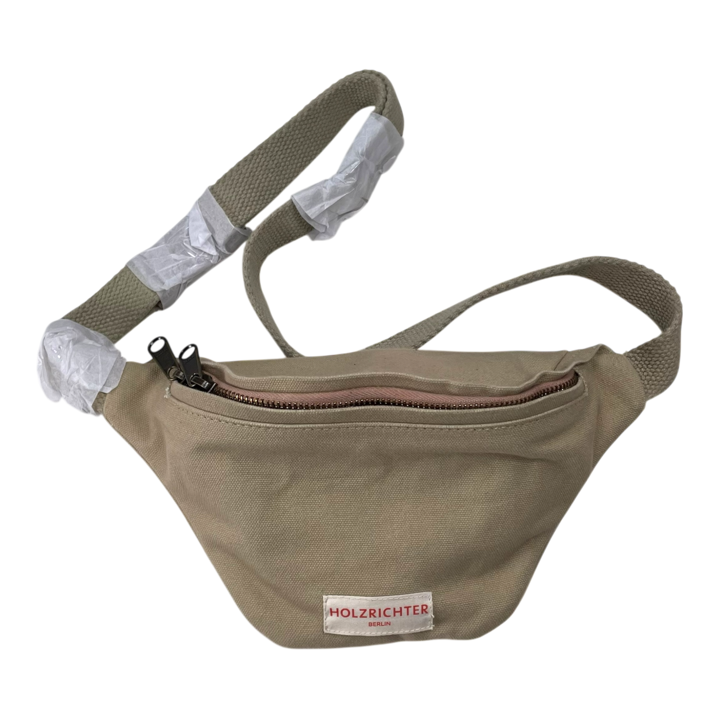 Holzrichter canvas bumbag, tan