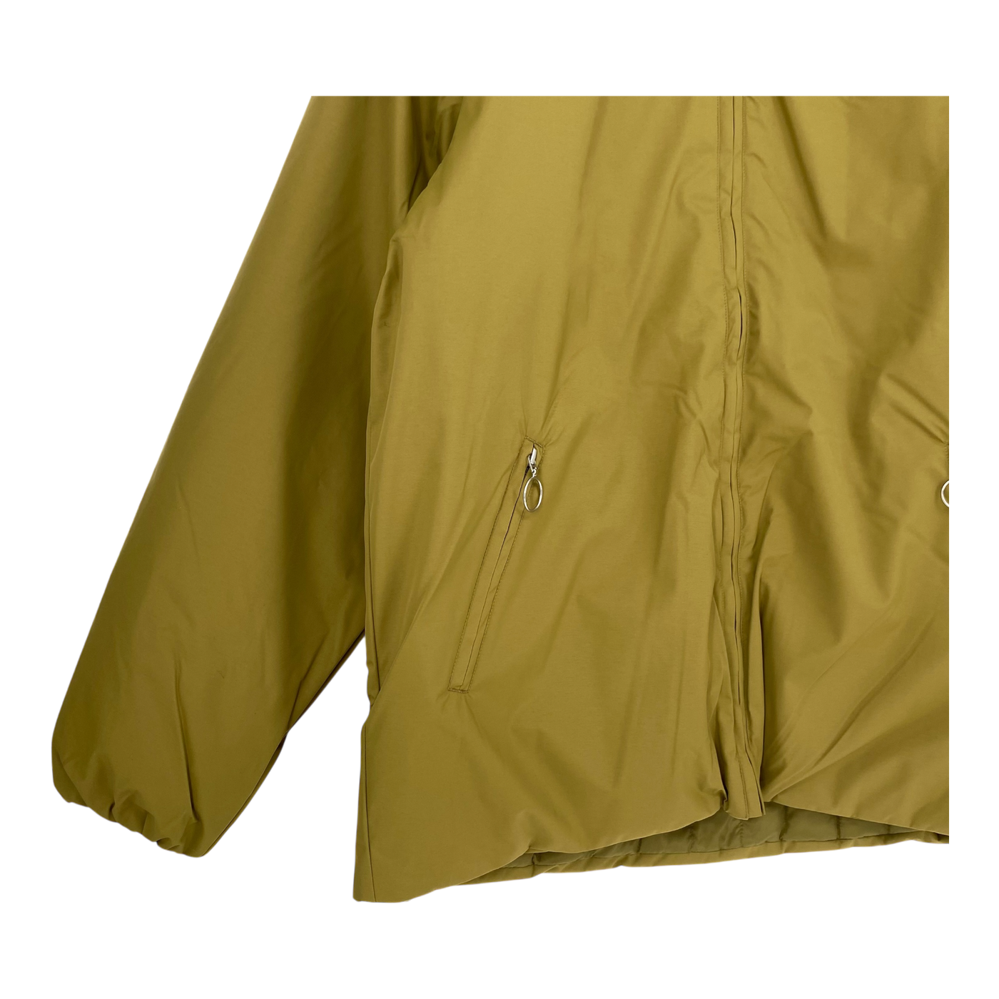 Embassy of Bricks and Logs bushwick puffer jacket, golden leaf | unisex L