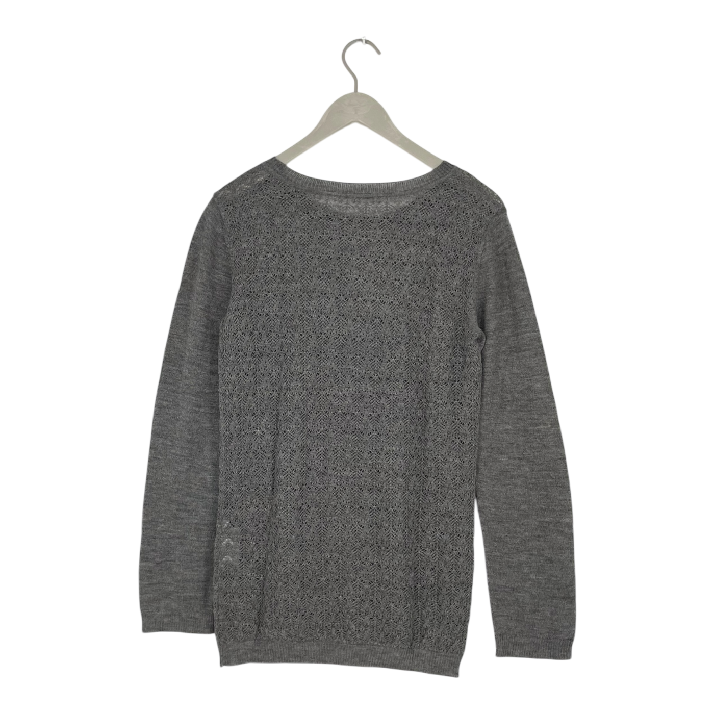 KARINFRAIDENRAIJ encaje knitted sweater, grey | woman S
