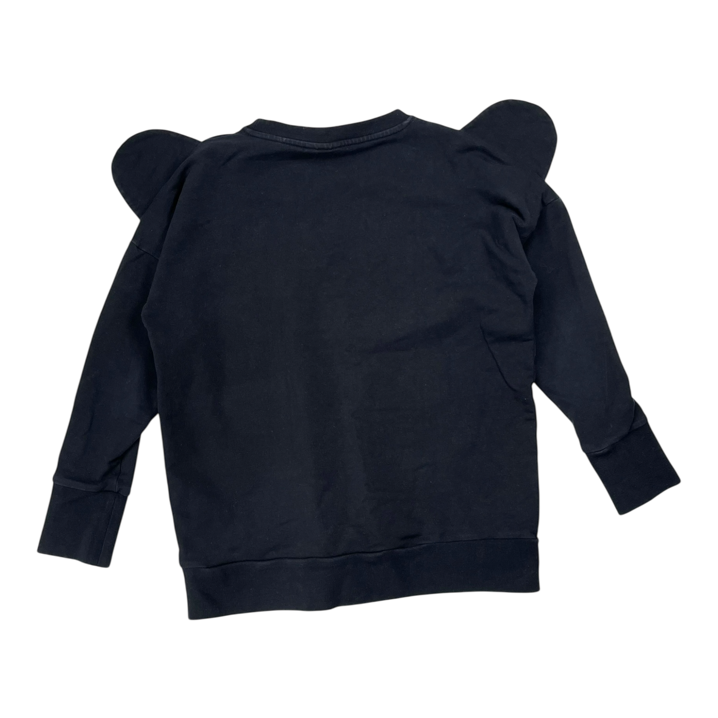 Papu bear ear sweatshirt, black | 122/128cm