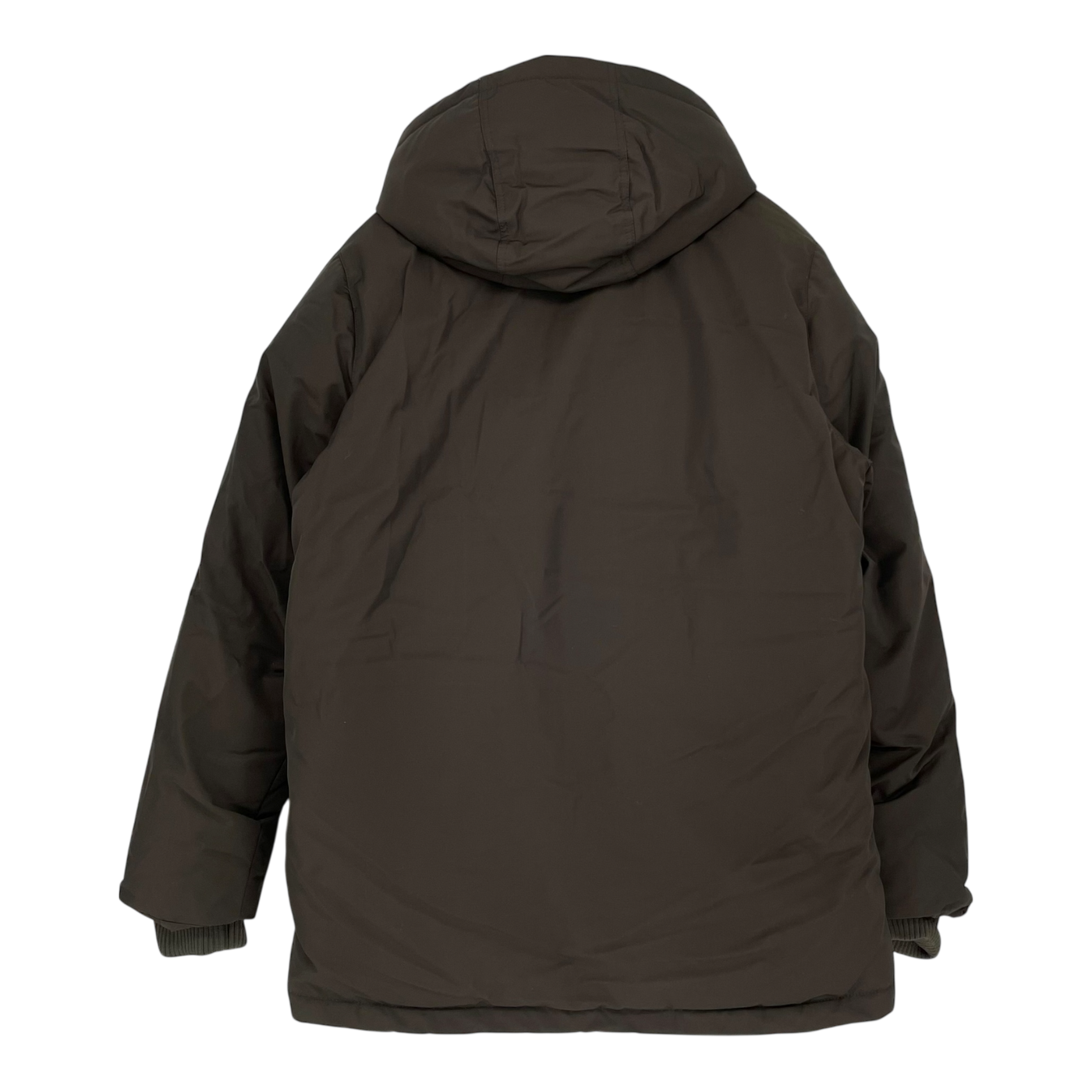 Embassy of Bricks and Logs haddock parka jacket, black olive | unisex L