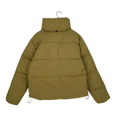 Embassy of Bricks and Logs nikolai puffer jacket, golden leaf | woman S