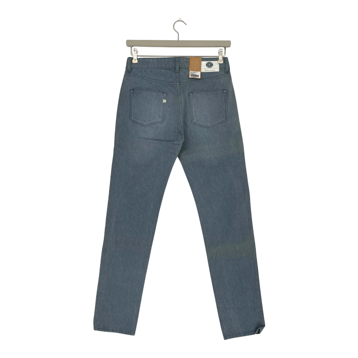 Mud Jeans fave straight jeans, light grey | woman 28/32