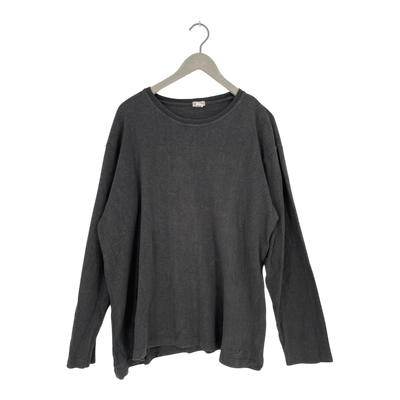 Hessnatur knit sweater, grey | man 56/58