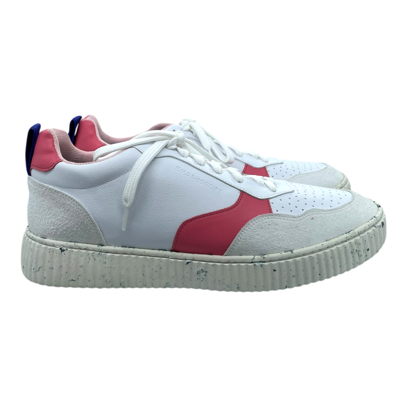 Embassy of Bricks and Logs brighton sneakers, white/pink | 43
