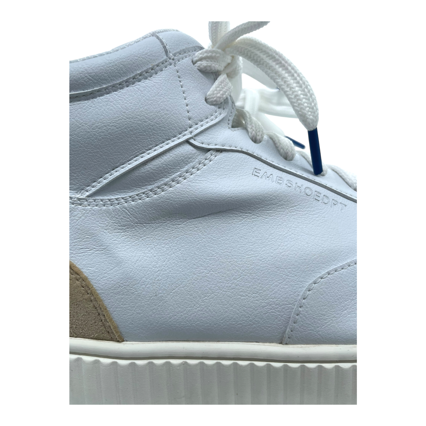 Embassy of Bricks and Logs worthing sneakers, white/sand | 43