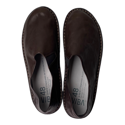 VIBAe Zuma leather shoes, cocoa brown | 48