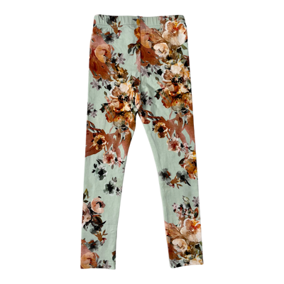 Kaiko leggings, flower | 110/116cm