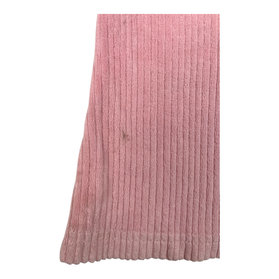 Metsola velour pants, pink | 110/116cm