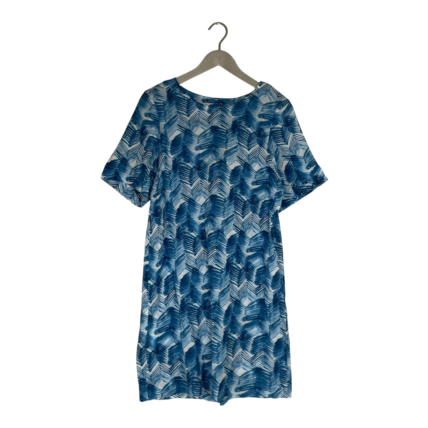 Marimekko zuma dress, blue and white | woman 42