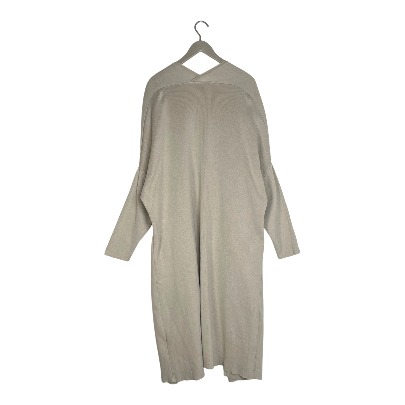 Papu long split cardigan, almond | woman M/L