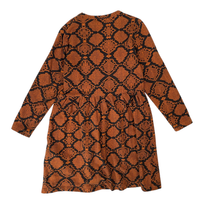 Mini Rodini dress, snakeskin | 104/110cm