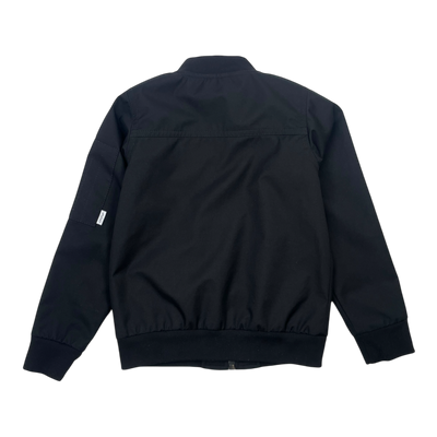 Gugguu bomber jacket, black | 104cm