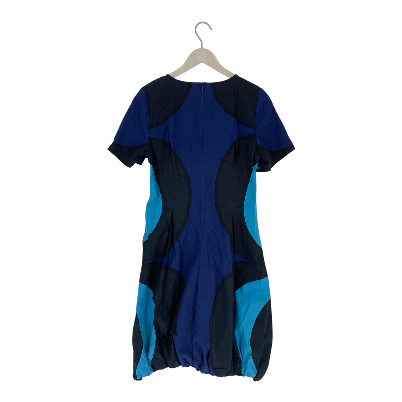 Marimekko dress, blue/black | woman 38