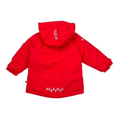 Isbjörn helicopter winter jacket, red | 86/92cm