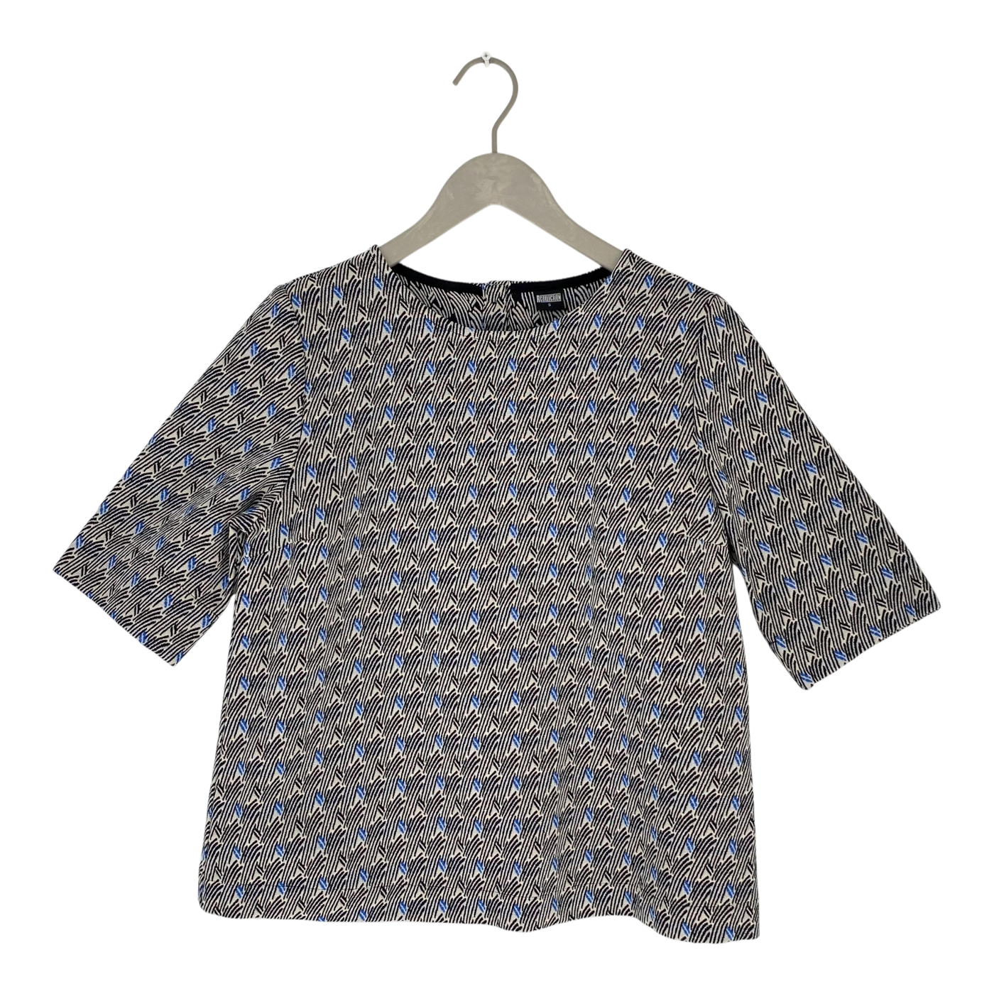 R-Collection shirt, black/white | woman S
