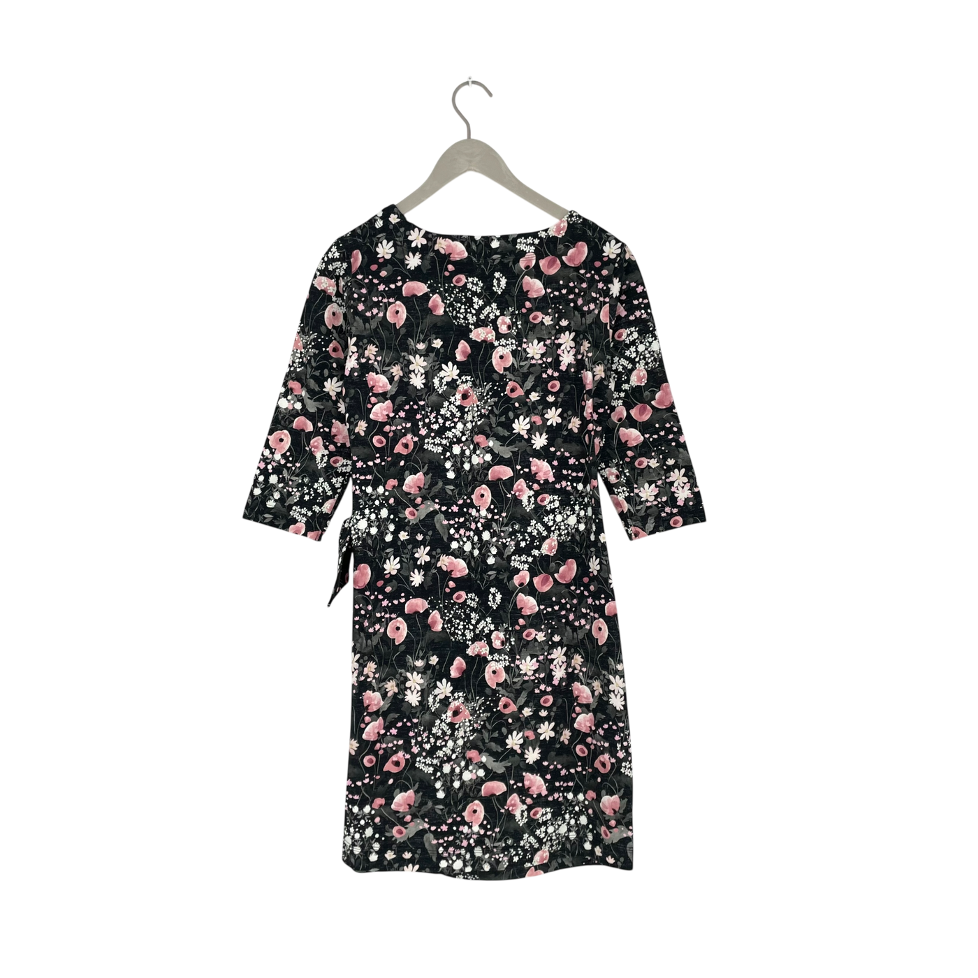 Ommellinen knot 3/4 sleeve tunic, flowers | woman M
