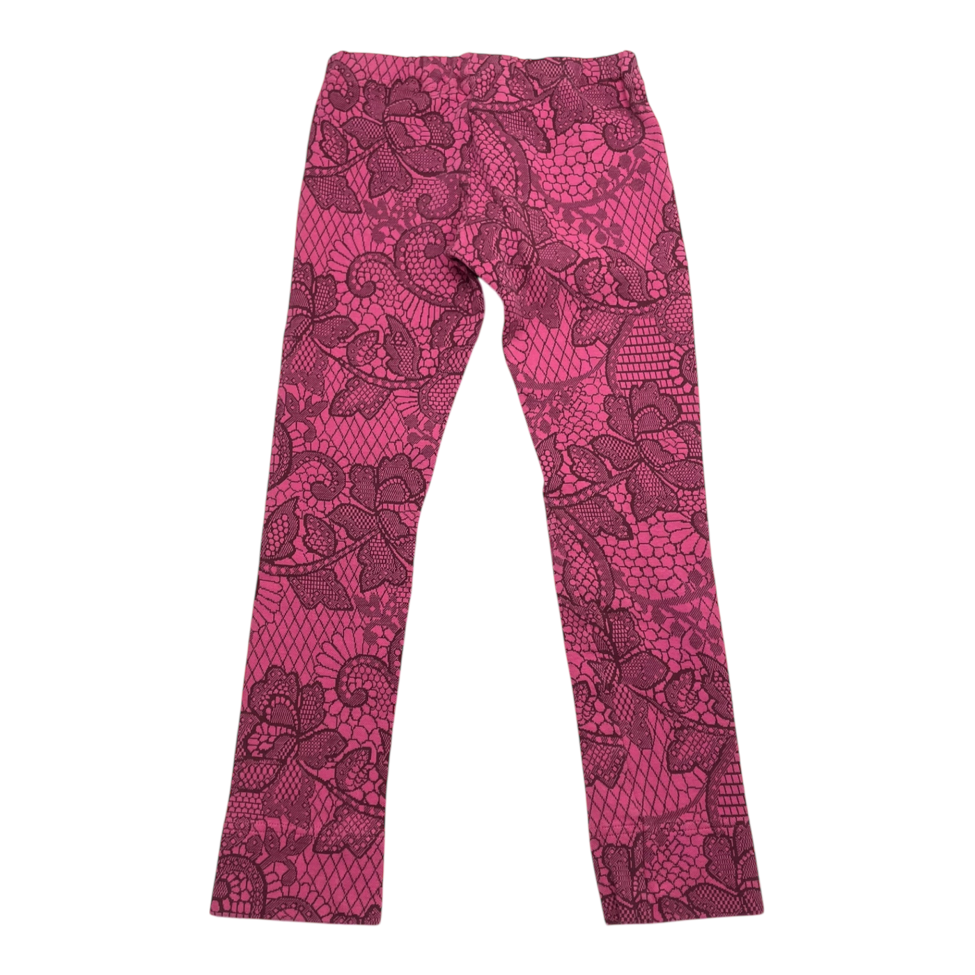 Blaa knitted leggings, hot pink | 122/128cm