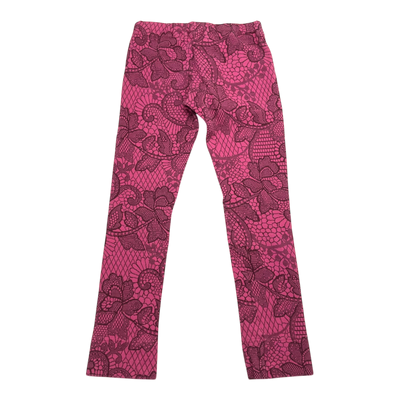 Blaa knitted leggings, hot pink | 122/128cm