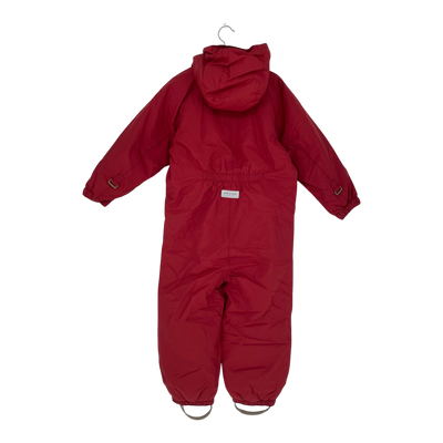 Mini A Ture matwilbo snowsuit, dark red | 116cm