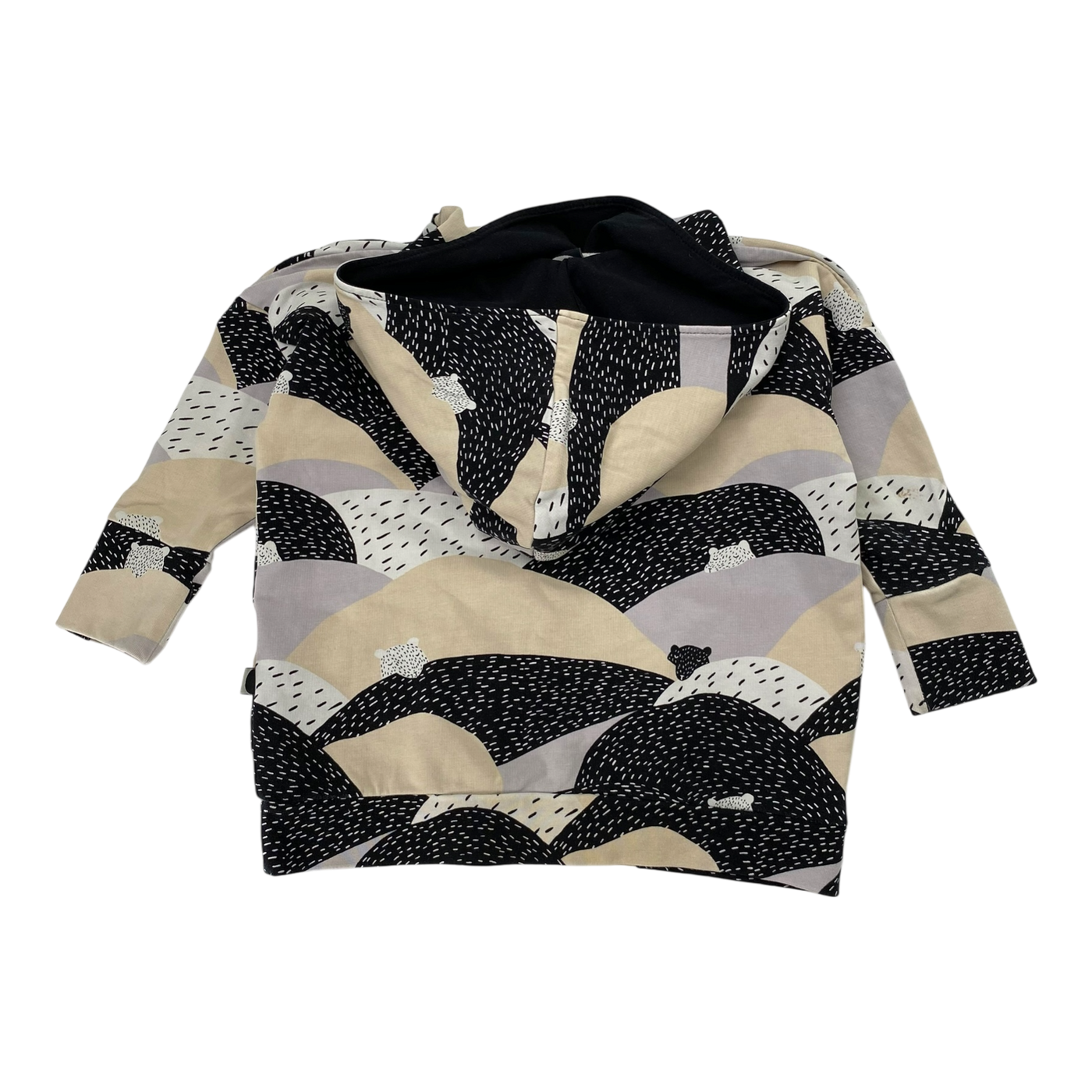 Papu sweat hoodie, multicolor | 86/92cm