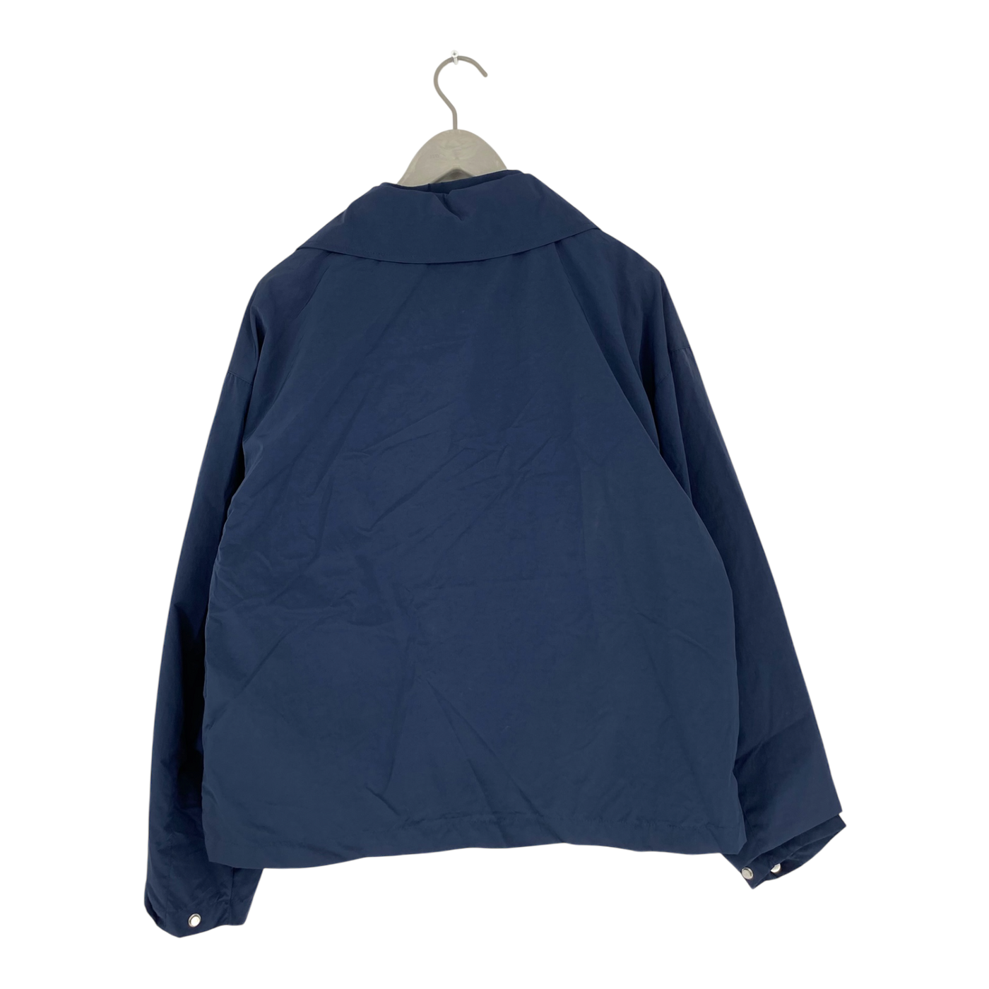 Embassy of Bricks and Logs wando short parka, navy blue | unisex S