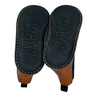 VIBAe Helsinki leather boots, cognac brown | 38