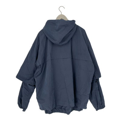 Embassy of Bricks and Logs tuby utility jacket, navy blue | unisex L