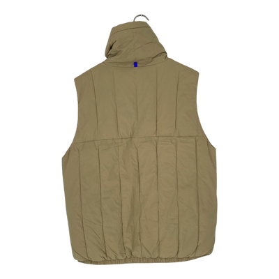 Embassy of Bricks and Logs broman puffer vest, tea green | unisex L